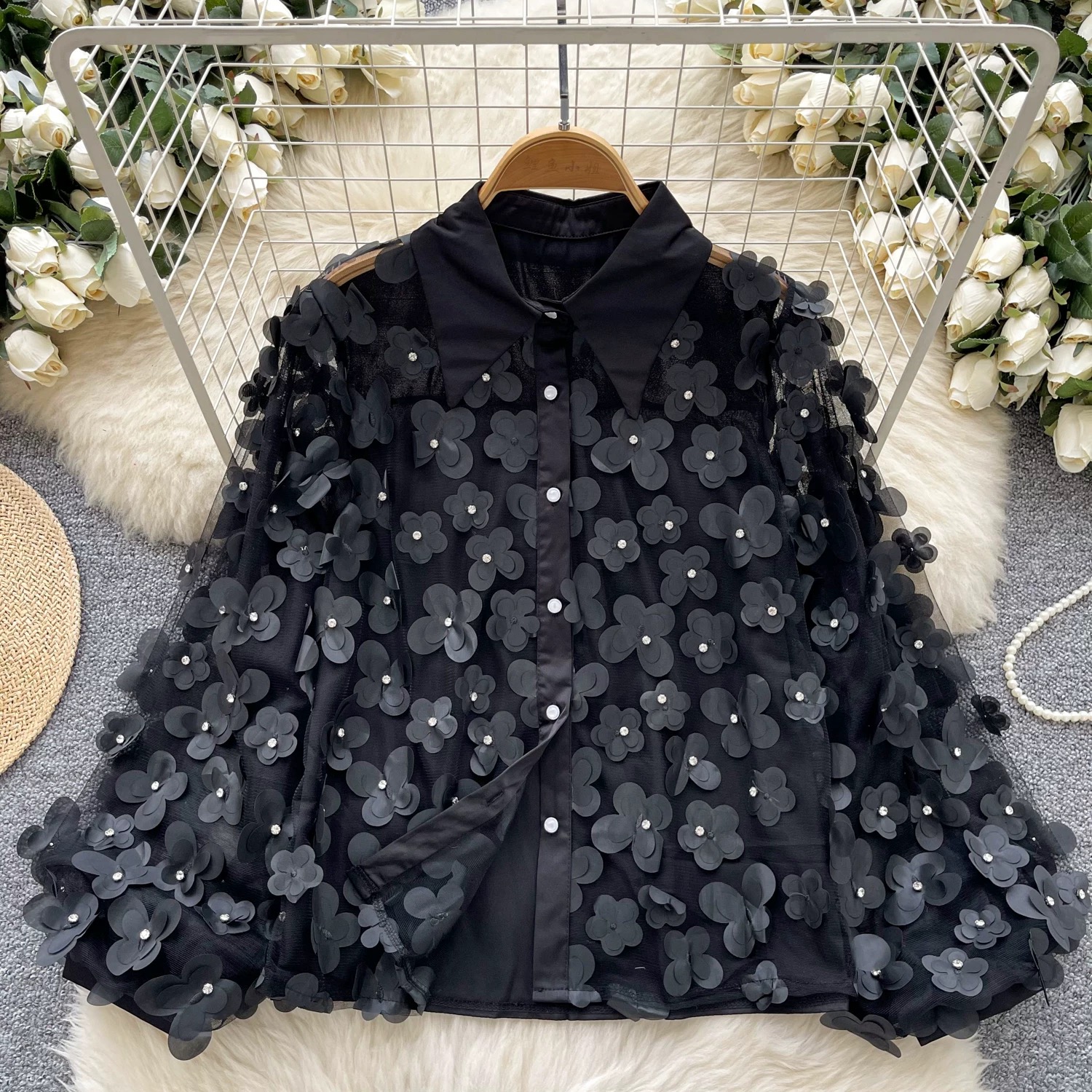 Too glam to care blouse BE356 images